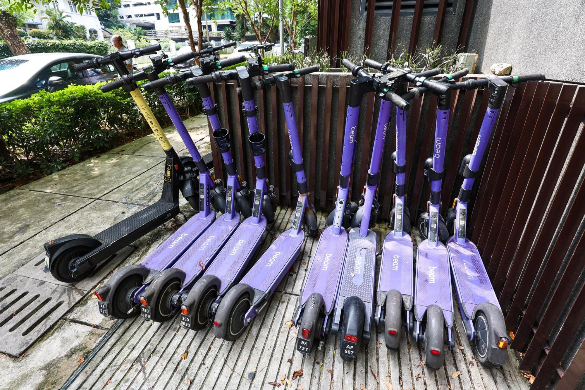 Ceylonz Suites By Mykey Kuala Lumpur Kültér fotó Beam scooters in Singapore